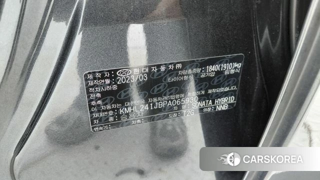 Hyundai Sonata Hybrid (DN8) id 4706800 из Кореи 10