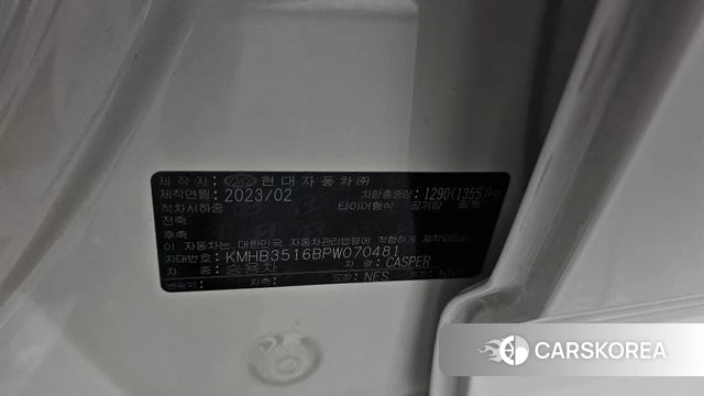 Hyundai Casper id 4506319 из Кореи 10