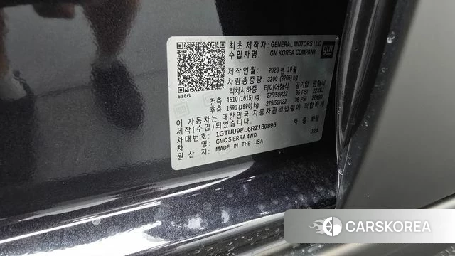 GMC Sierra id 4749173 из Кореи 10