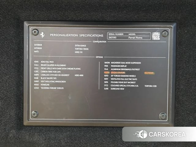Ferrari Rome id 4641781 из Кореи 11