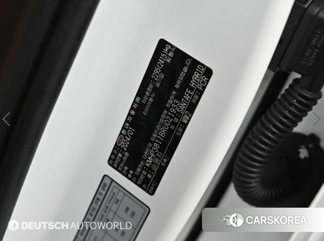 Hyundai Santa Fe (MX5) id 3838380 из Кореи 11