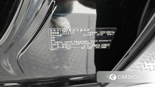 Hyundai Sonata Hybrid (DN8) id 4369481 из Кореи 11
