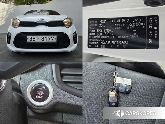 Kia All New Morning (JA) id 3943129 из Кореи 11