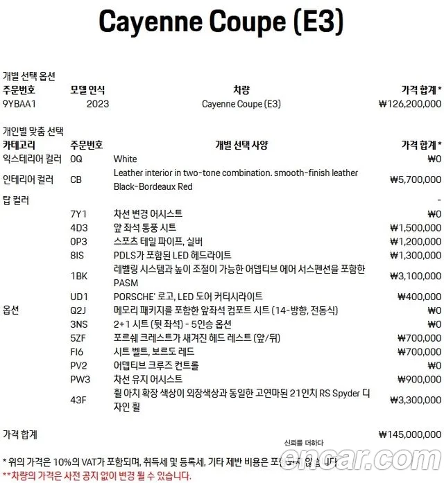 Porsche Cayenne (PO536) id 2879225 из Кореи 11