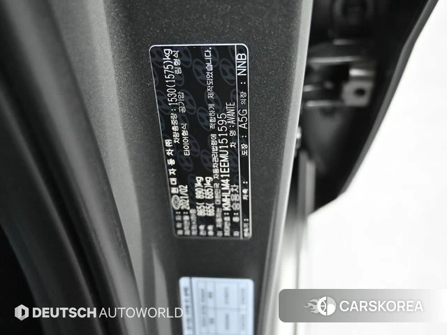 Hyundai Avante (CN7) id 3904583 из Кореи 11