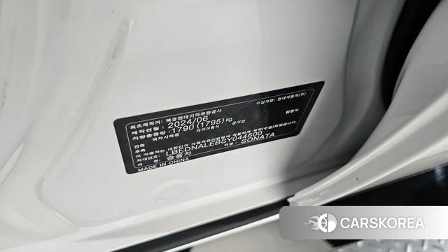Hyundai Sonata D Edge (DN8) id 4468681 из Кореи 11