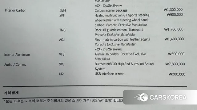 Porsche Panamera (971) id 3395114 из Кореи 11