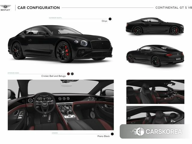 Bentley Continental GT 3rd Generation id 4488333 из Кореи 11