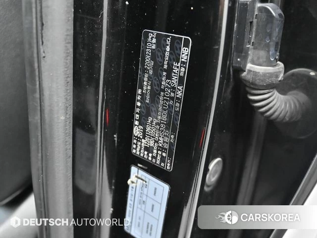 Hyundai Santa Fe TM id 4551534 из Кореи 11