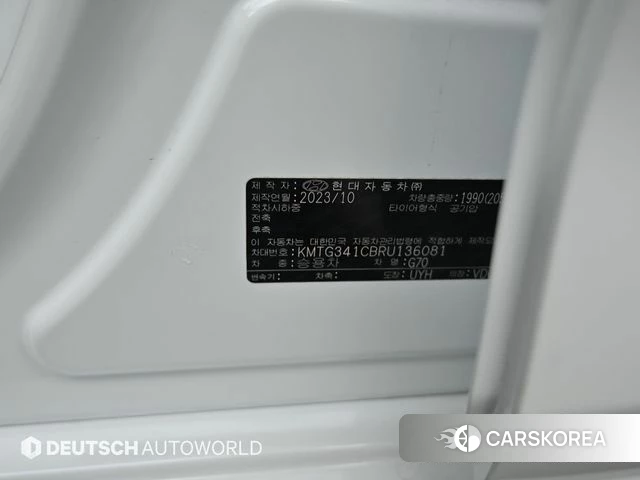 Genesis The New G70 id 4691720 из Кореи 11