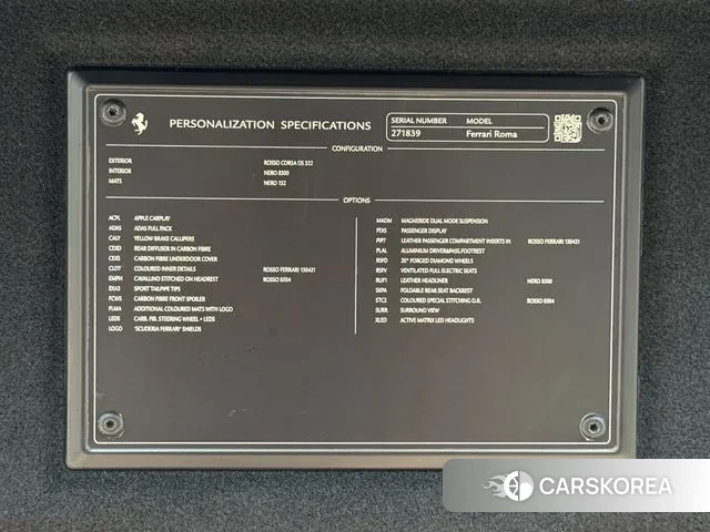 Ferrari Rome id 3206314 из Кореи 11