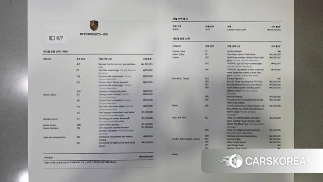 Porsche Cayenne (PO536) id 4355265 из Кореи 11