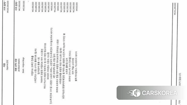 Porsche Cayenne (PO536) id 3845172 из Кореи 11