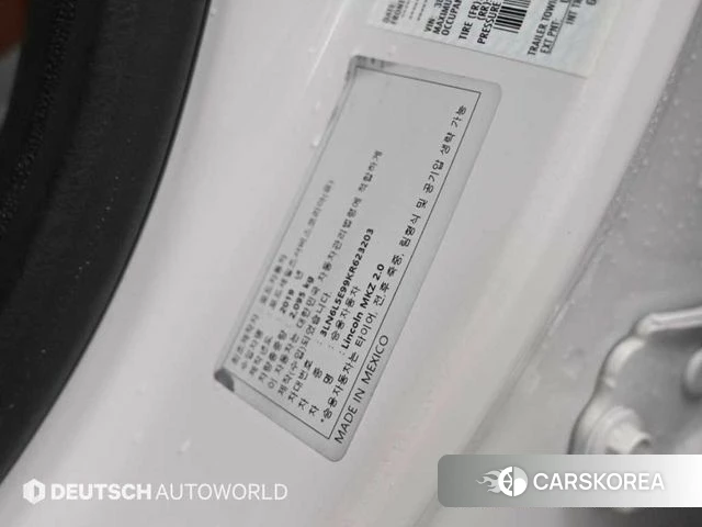 Lincoln New MKZ id 4568199 из Кореи 11