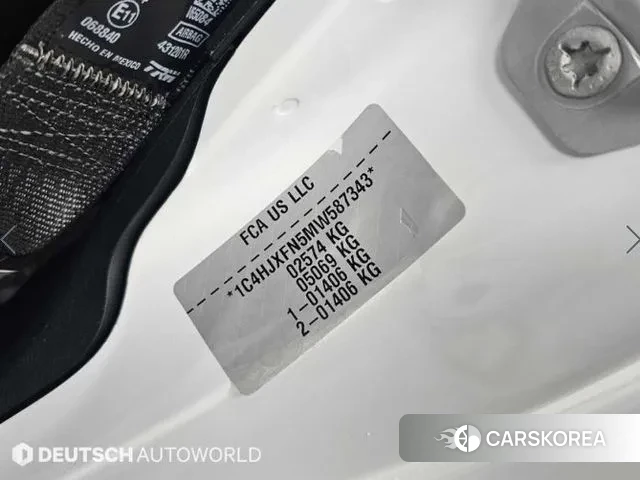 Jeep Wrangler (JL) id 3788424 из Кореи 11