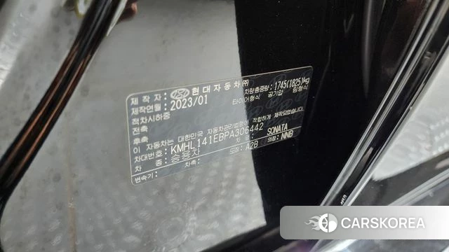 Hyundai Sonata (DN8) id 4457096 из Кореи 11