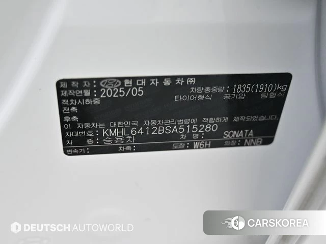 Hyundai Sonata D Edge (DN8) id 3837901 из Кореи 11