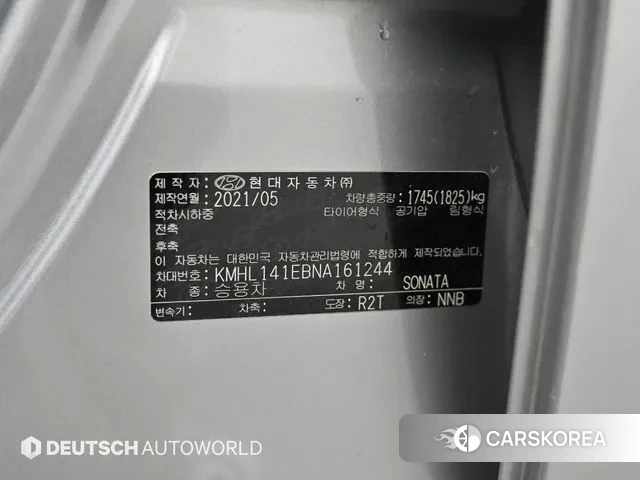 Hyundai Sonata (DN8) id 3752967 из Кореи 11