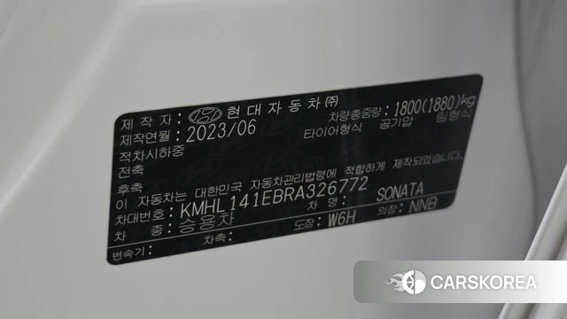 Hyundai Sonata D Edge (DN8) id 4584973 из Кореи 11