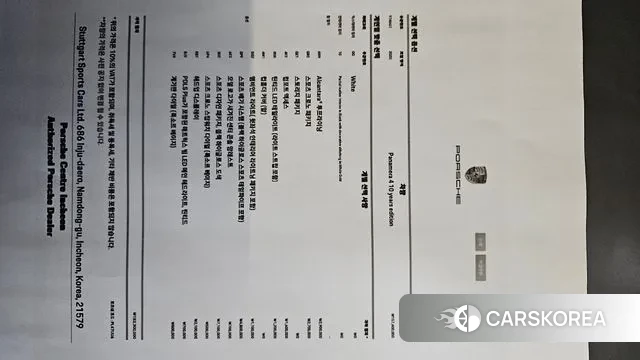 Porsche Panamera (971) id 3422753 из Кореи 11