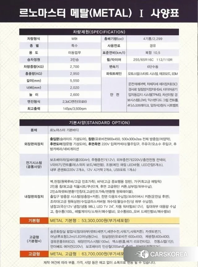 Renault Korea (Samsung) Master id 3368565 из Кореи 11