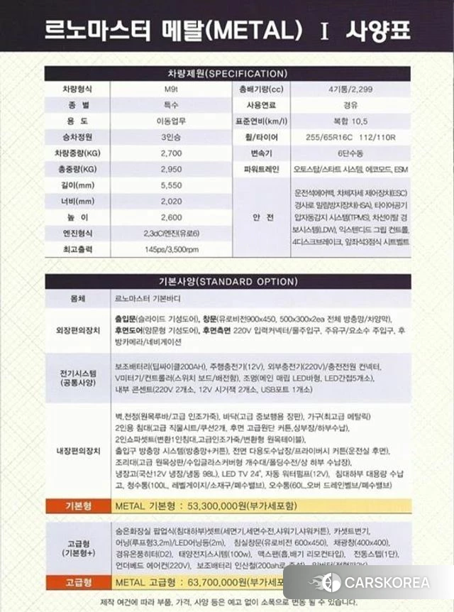 Renault Korea (Samsung) Master id 3823910 из Кореи 11