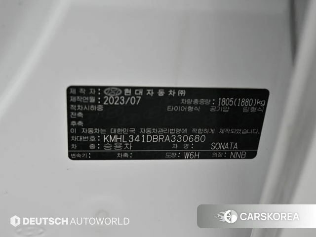 Hyundai Sonata D Edge (DN8) id 4591495 из Кореи 11