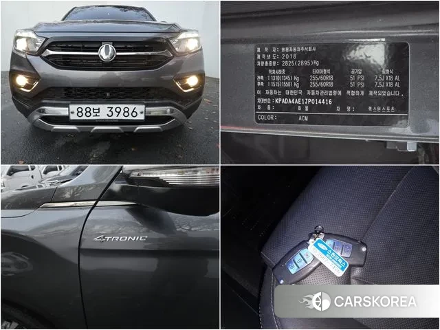 Ssangyong Rexton Sports id 3423448 из Кореи 11
