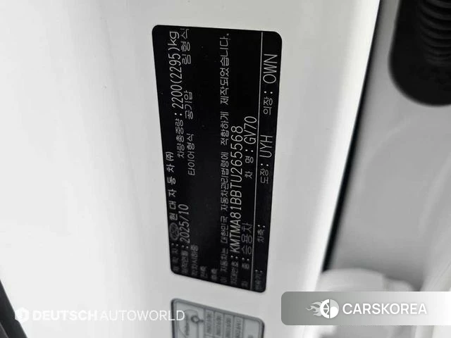 Genesis GV70 id 4686417 из Кореи 11