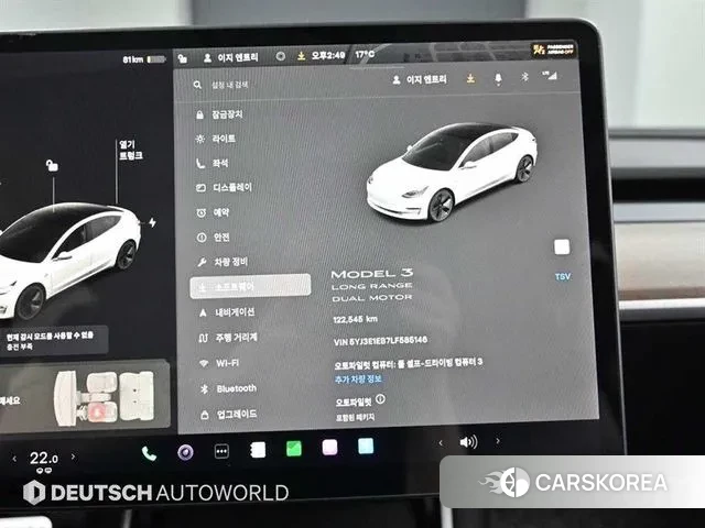 Tesla Model 3 id 2966131 из Кореи 11