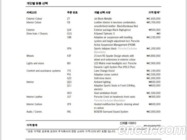 Porsche Cayenne (PO536) id 2853900 из Кореи 11