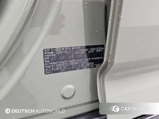 Hyundai Casper id 3759409 из Кореи 11