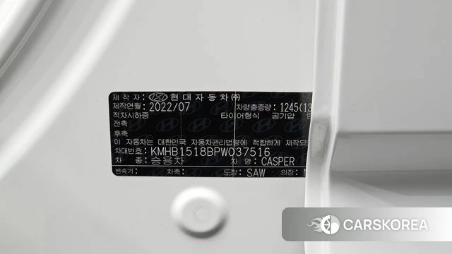 Hyundai Casper id 4457314 из Кореи 11