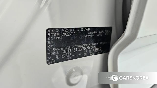 Hyundai Casper id 4302974 из Кореи 11