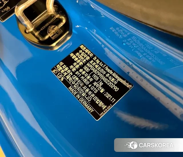 Porsche 911(992) id 3705793 из Кореи 11