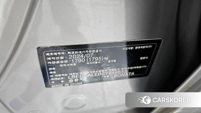 Hyundai Sonata D Edge (DN8) id 4200993 из Кореи 11