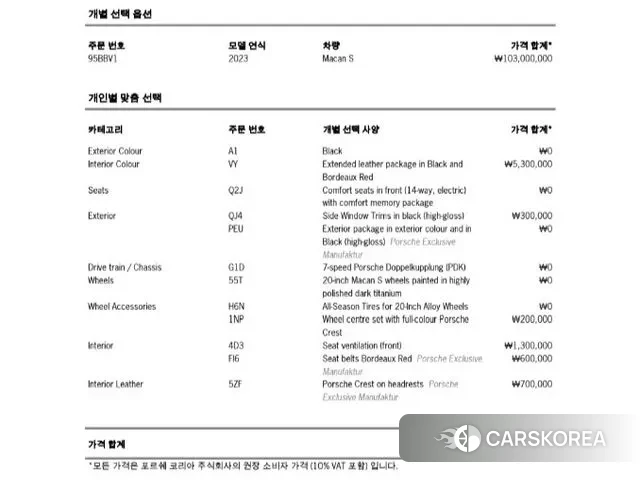 Porsche Macan id 2910160 из Кореи 11