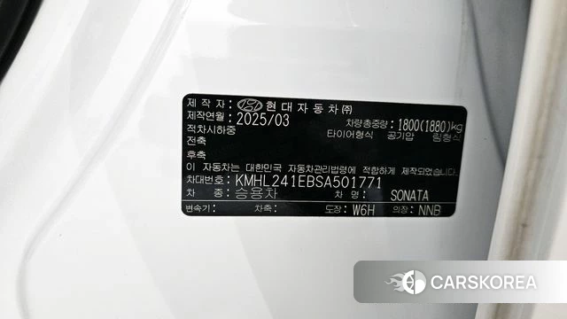 Hyundai Sonata D Edge (DN8) id 4381063 из Кореи 11