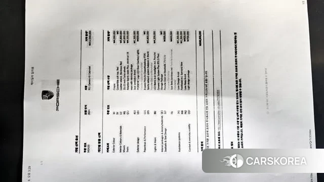 Porsche 911(992) id 3571490 из Кореи 11