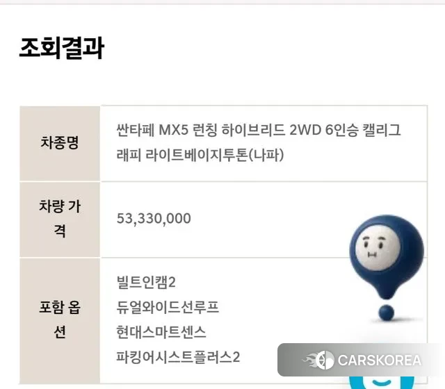 Hyundai Santa Fe (MX5) id 3477595 из Кореи 11