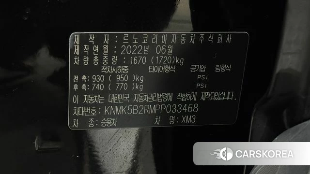 Renault Korea (Samsung) XM3 id 4444050 из Кореи 11