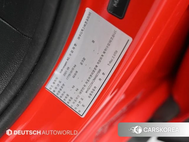Volkswagen T-Roc id 4529366 из Кореи 11