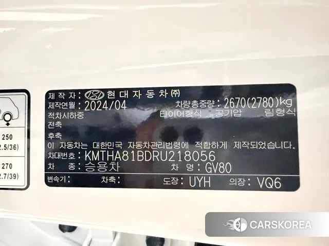 Genesis GV80 id 3619985 из Кореи 11