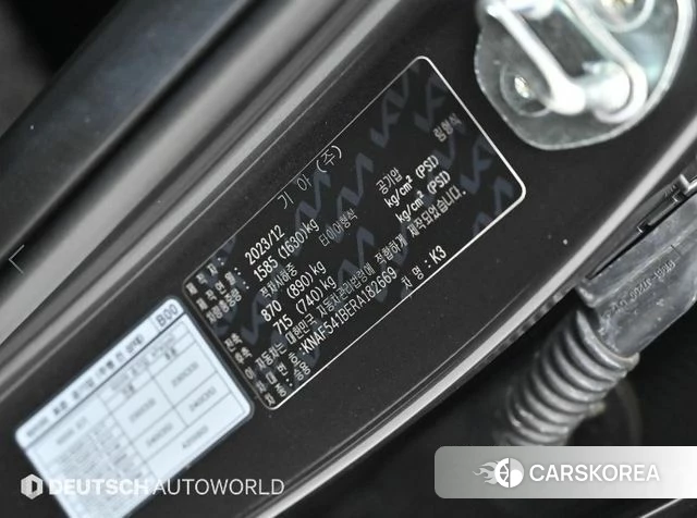 Kia The New K3 2nd generation id 3896955 из Кореи 11