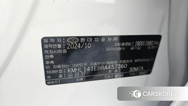 Hyundai Sonata D Edge (DN8) id 4368738 из Кореи 11