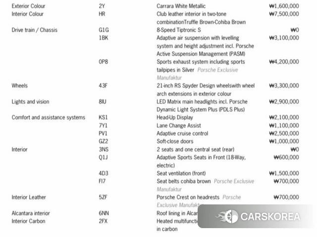 Porsche Cayenne (PO536) id 4383708 из Кореи 11