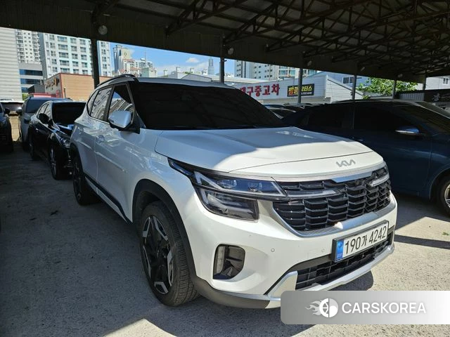Kia The New Seltos 2023 Белый из Кореи, фото 3