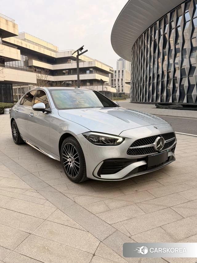 Mercedes-Benz Class C 2023 Серебристо-серый из Китая, фото 2