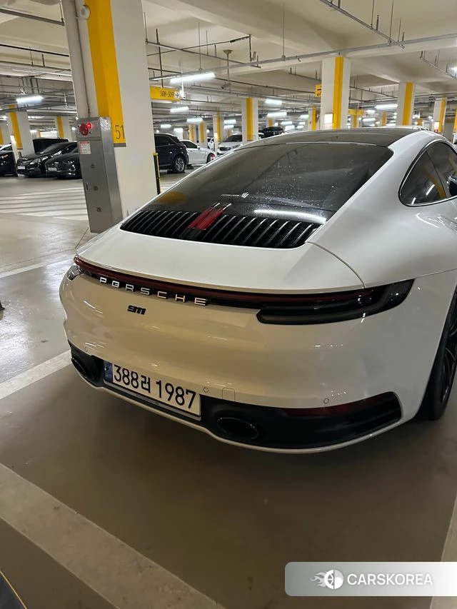 Porsche 911(992) 2021 Белый из Кореи, фото 2
