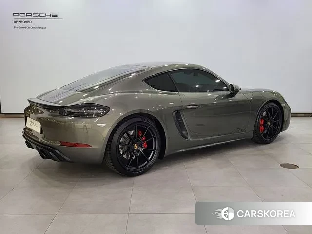 Porsche 718 Cayman 2023 Зеленый из Кореи, фото 2